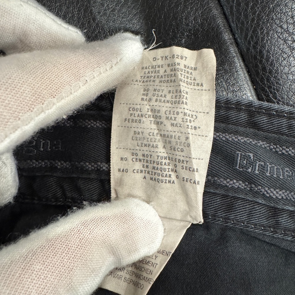 Ermenegildo Zegna Men Regular Fit 5 Pocket Italy Cotton Denim Jean Size 44 - Picture 15 of 16